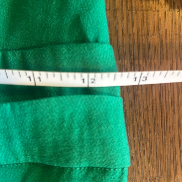 Vintage Inspired MOTF Vibrant Green Long Sleeve Dress with Lining Size X-Small - Picture 9 of 9